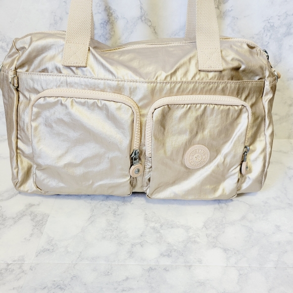 Kipling Defea metallic shoulder bag - Picture 3 of 11